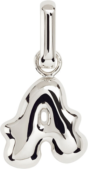 Puffer Letter Charm - A