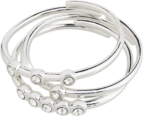 SLOAN rings 3-in-1 set silver-plated