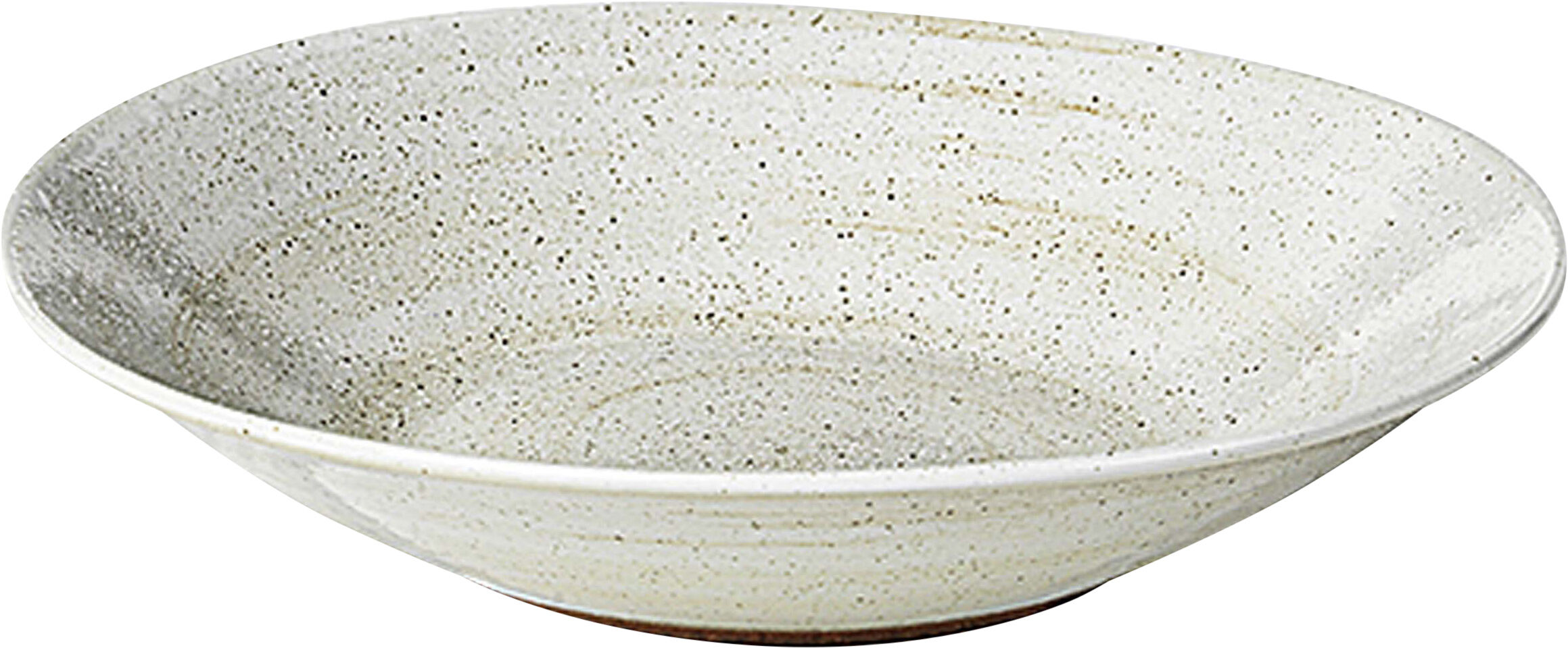 Gr&aring;t djup tallrik