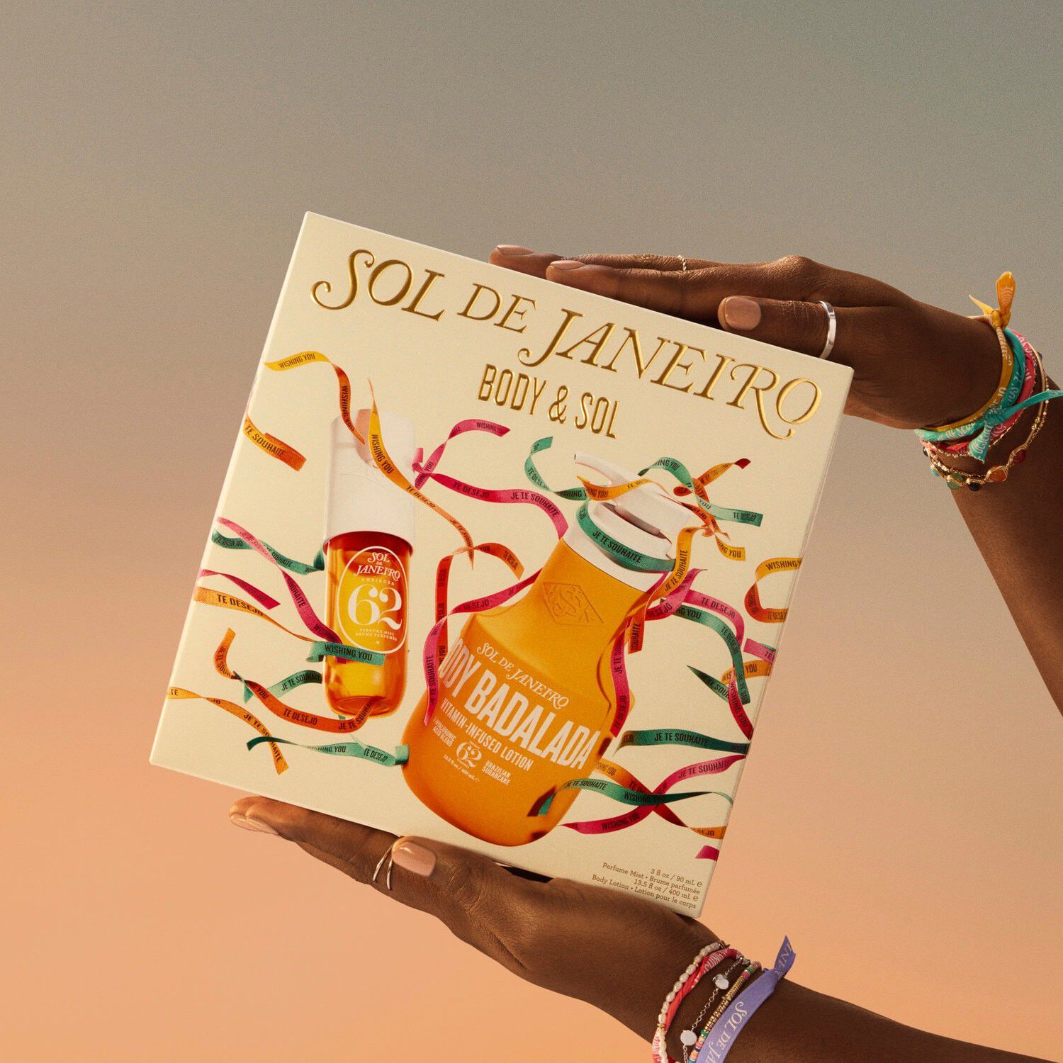 Body & Sol - Set med fuktgivande lotion och doftmist