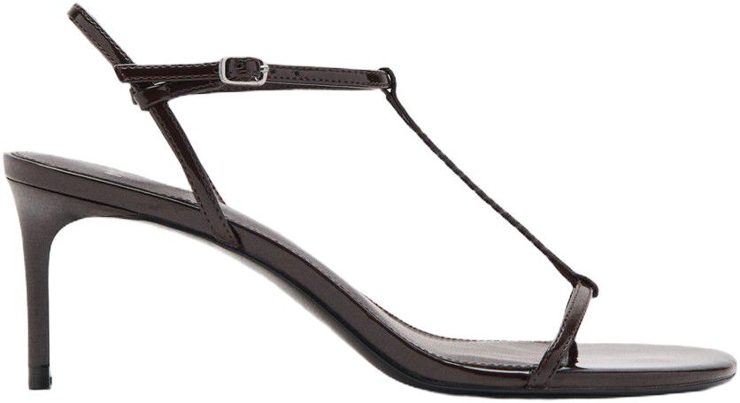 Strappy heeled sandals