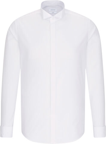 Gala Shirt Slim Long sleeve Wing Collar Uni
