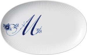 Alphabet Coll Oval Asiette 23,5cm M