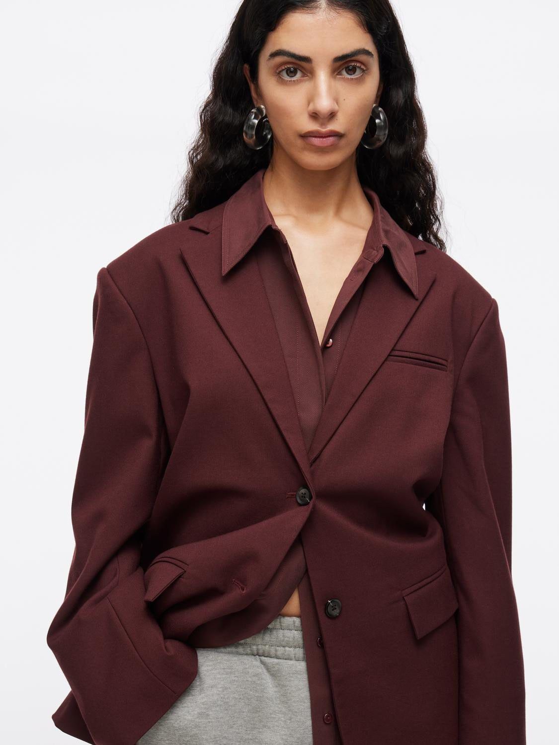 Roulia Ls Oversized Blazer