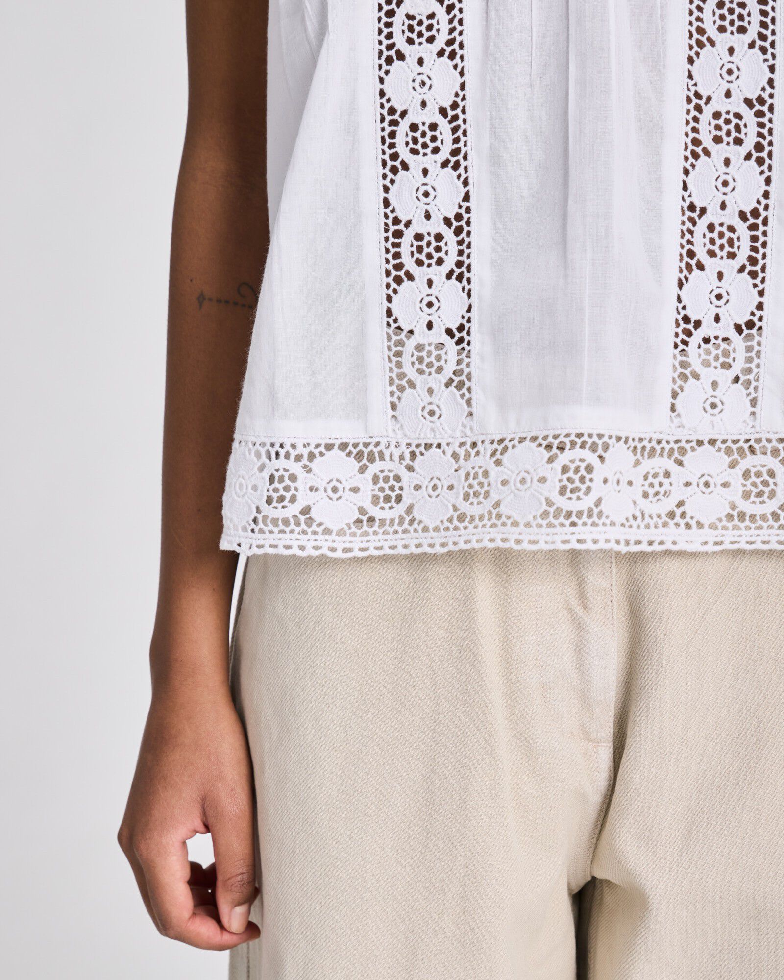 Rosita Cotton Voile Top
