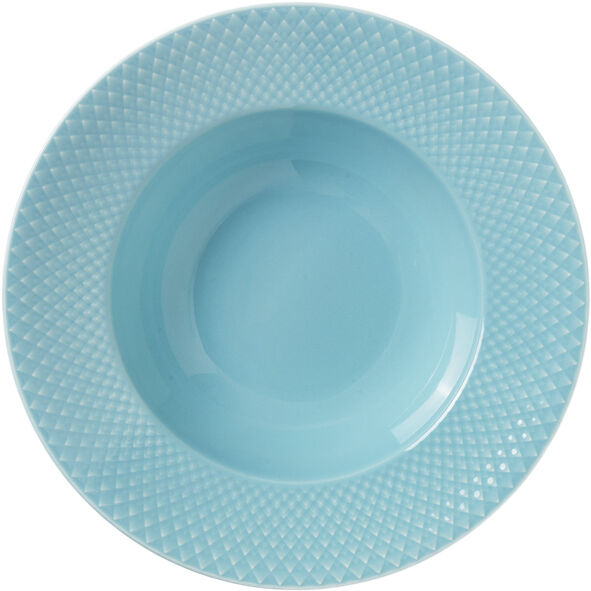 Rhombe Color Dyb tallerken &Oslash;24. 5 cm turkis