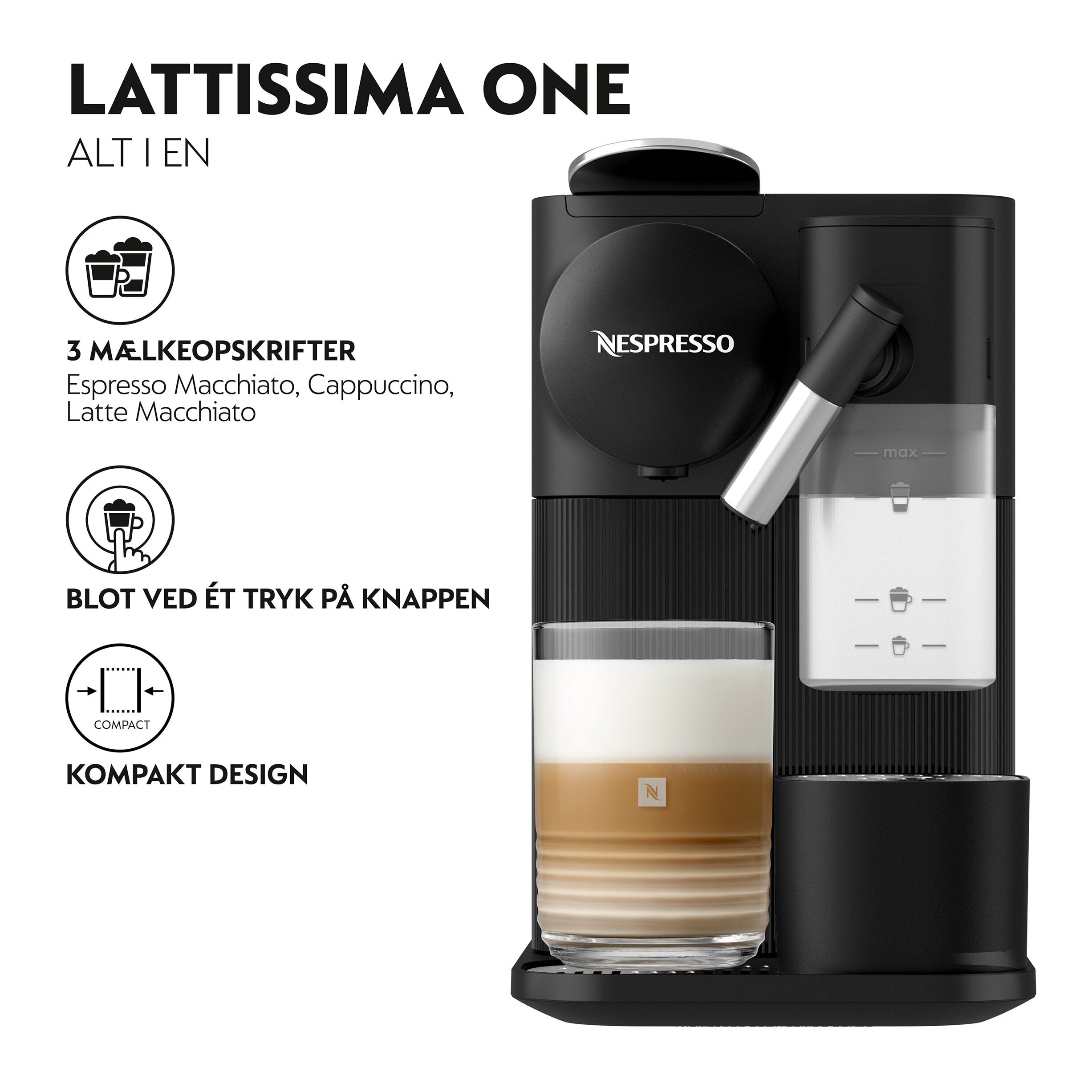 Lattissima One Black