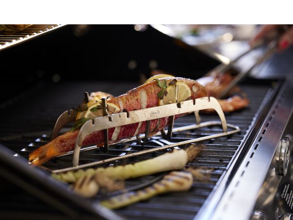 Fiskställ 30 x 6,5 x 8,5 cm 18/10 stål