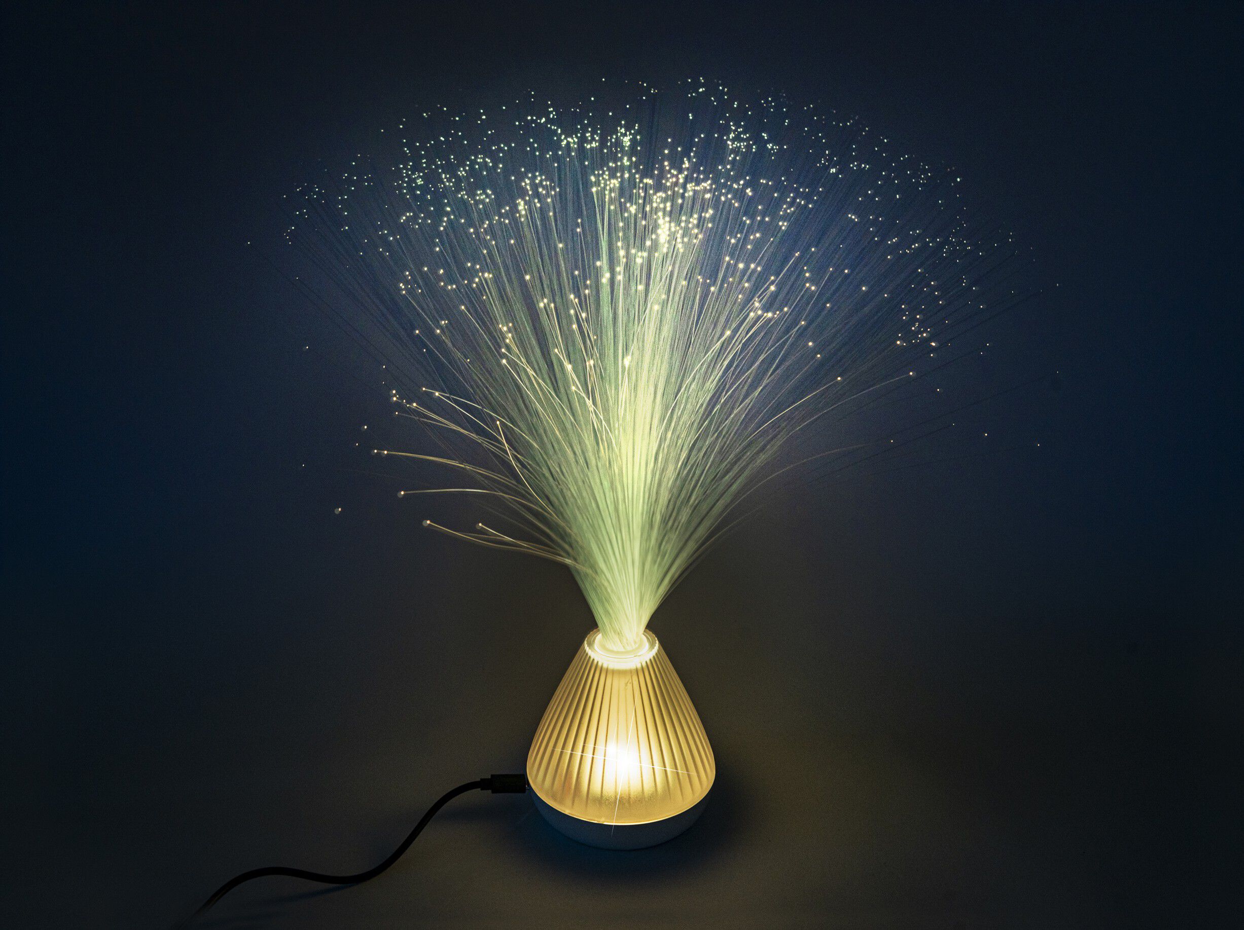FIBEROPTISK LAMPE 33 cm