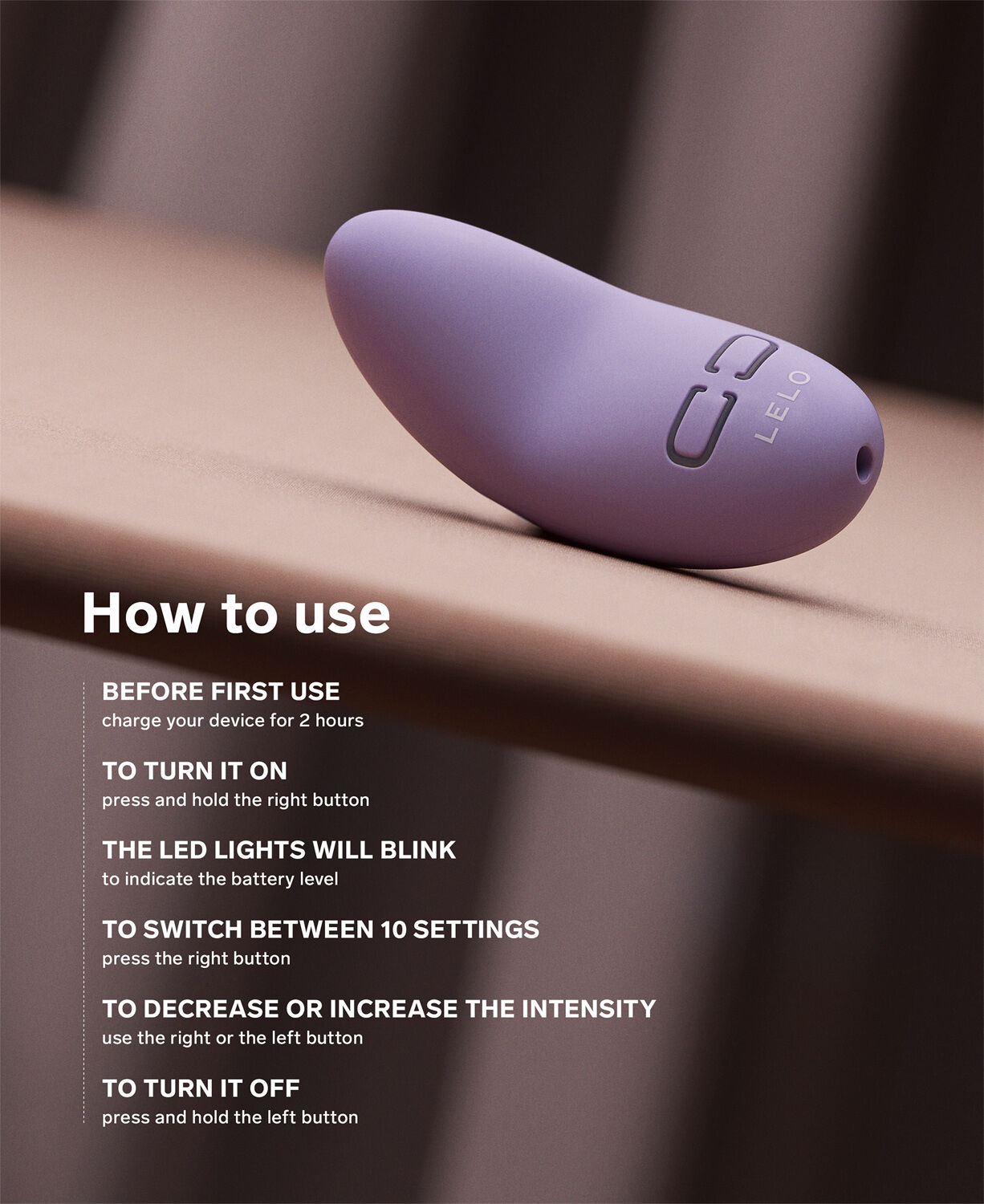 Lily 3 Klitoris Vibrator - Lavendel