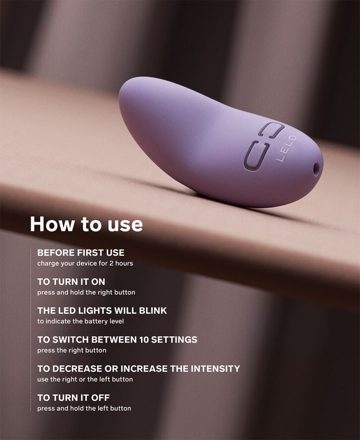 Lily 3 Klitoris Vibrator - Lavendel