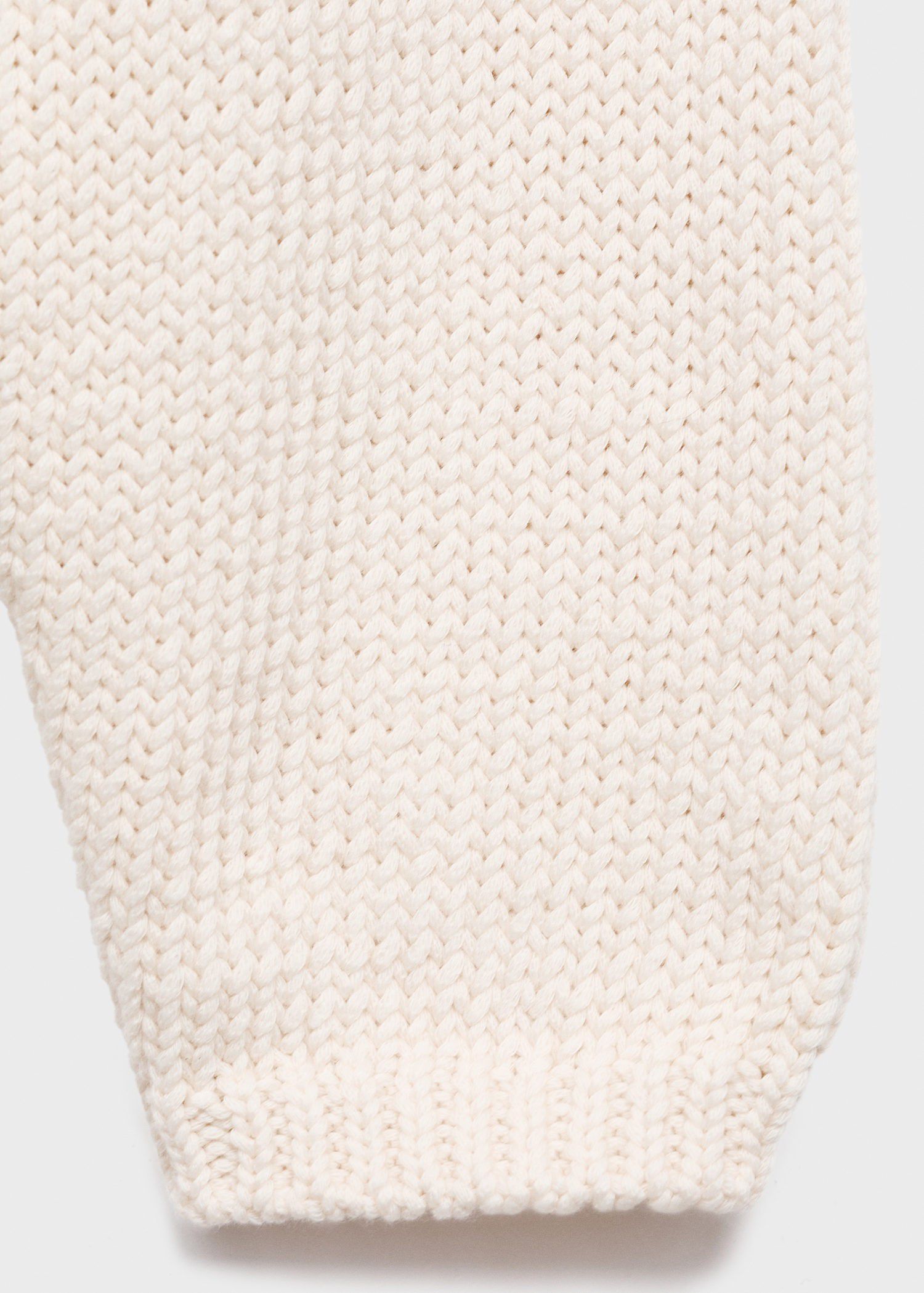 Oversized cable-knit sweater