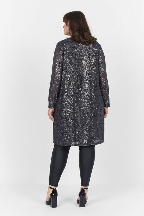 Curvy WA-KATHRINE 4 Kjole Mørk grå