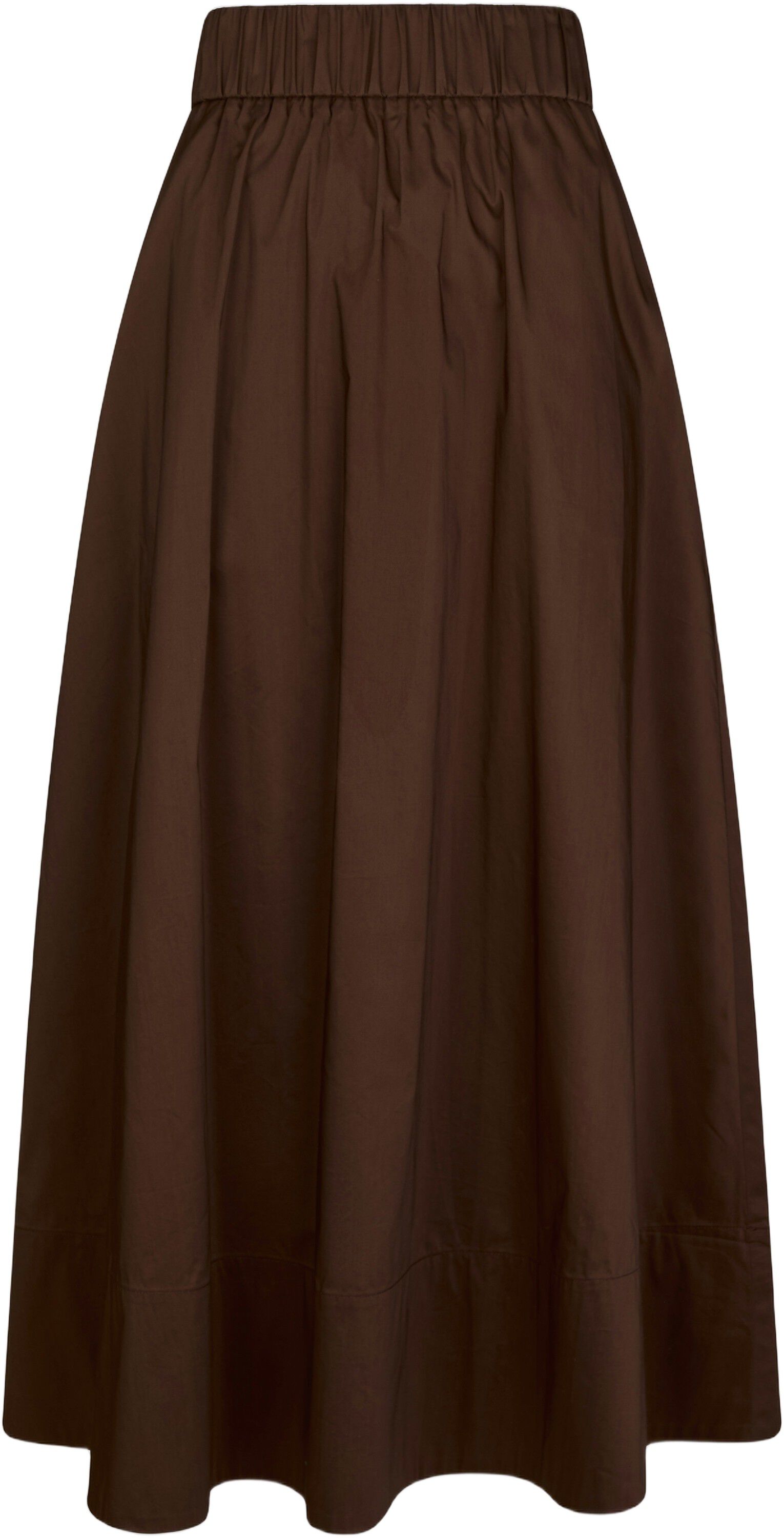 Yara Long Poplin Skirt