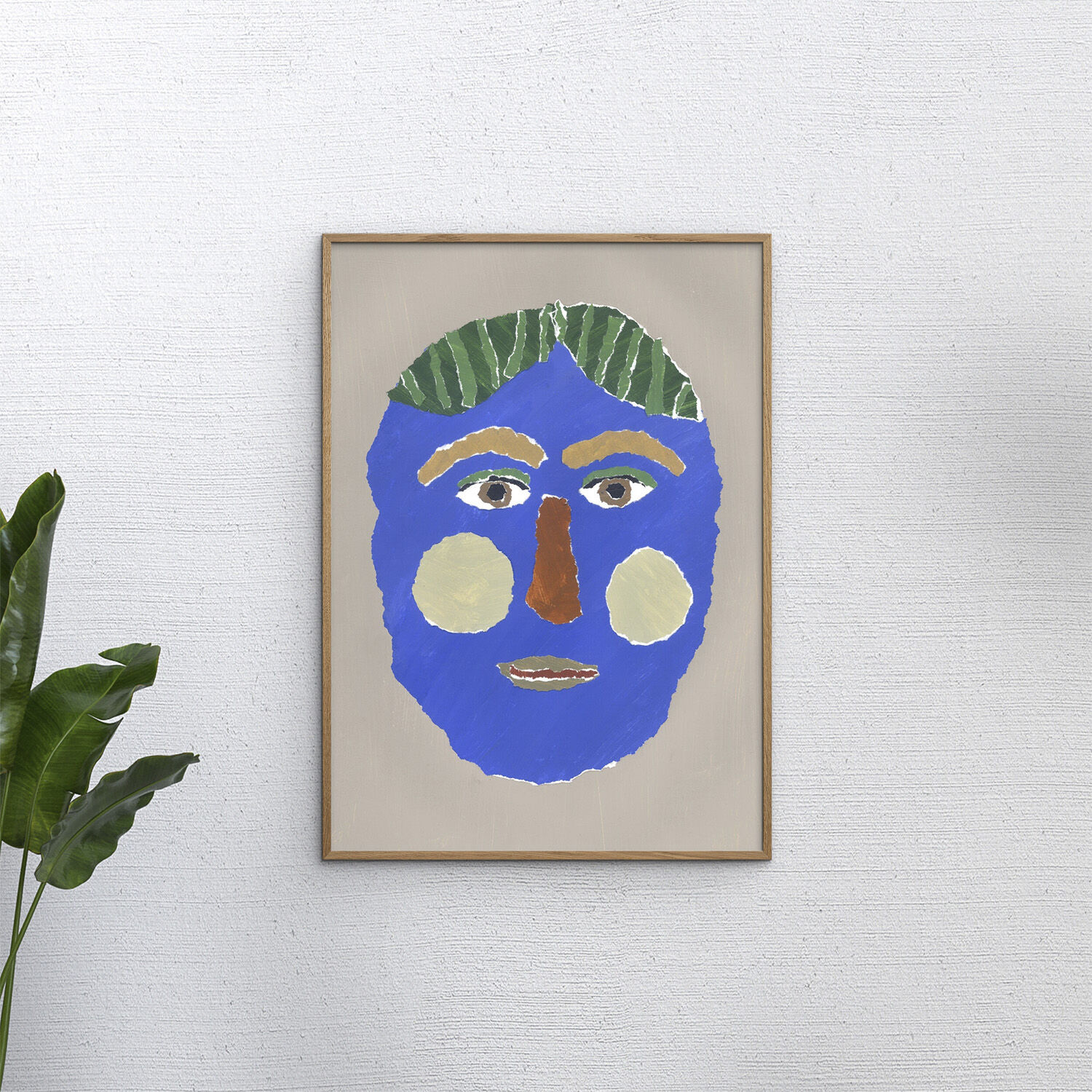 The Poster Club x Park Pardon - Green Hair Portrait