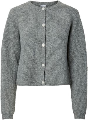 PCSILLY LS O-NECK KNIT CARDIGAN NOO