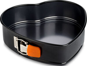 Hjärtformad springform Black
