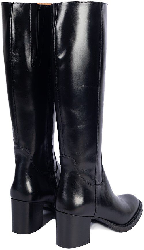 70er inspireret langskaftet l&aelig;ders