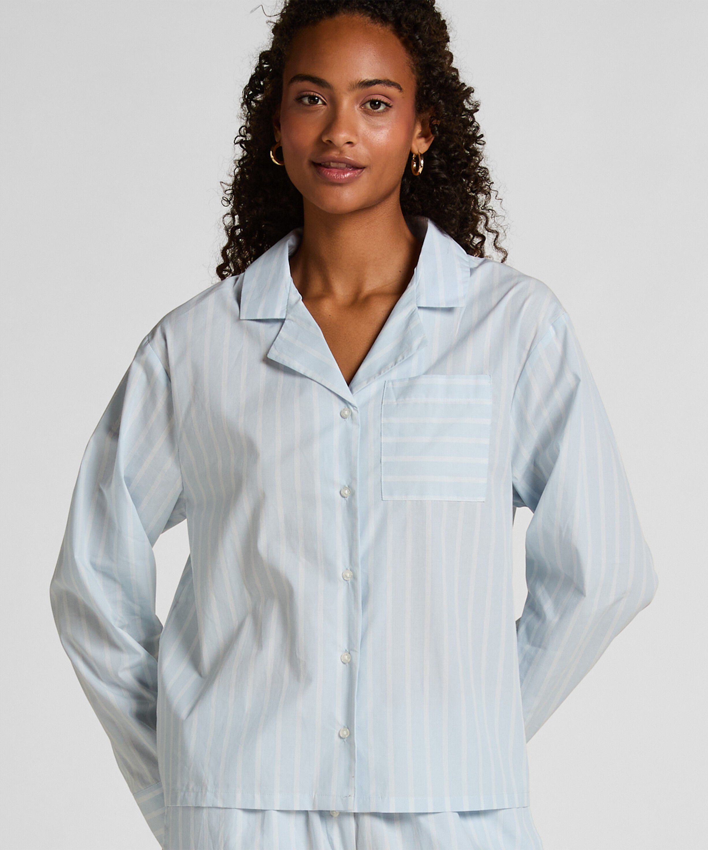 Jacket Woven Cotton Stripe