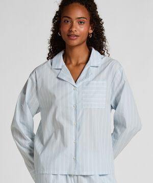 Jacket Woven Cotton Stripe