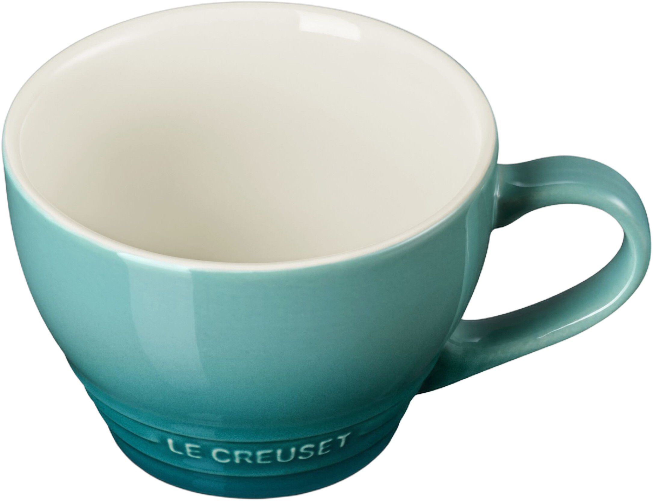 Le Creuset Signature stent&oslash;j jumbokop 400ml Bleu Riviera
