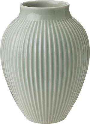 Knabstrup vas H 20 cm ripple mint