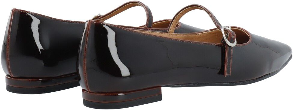BIABARI Mary Jane Faux Leather