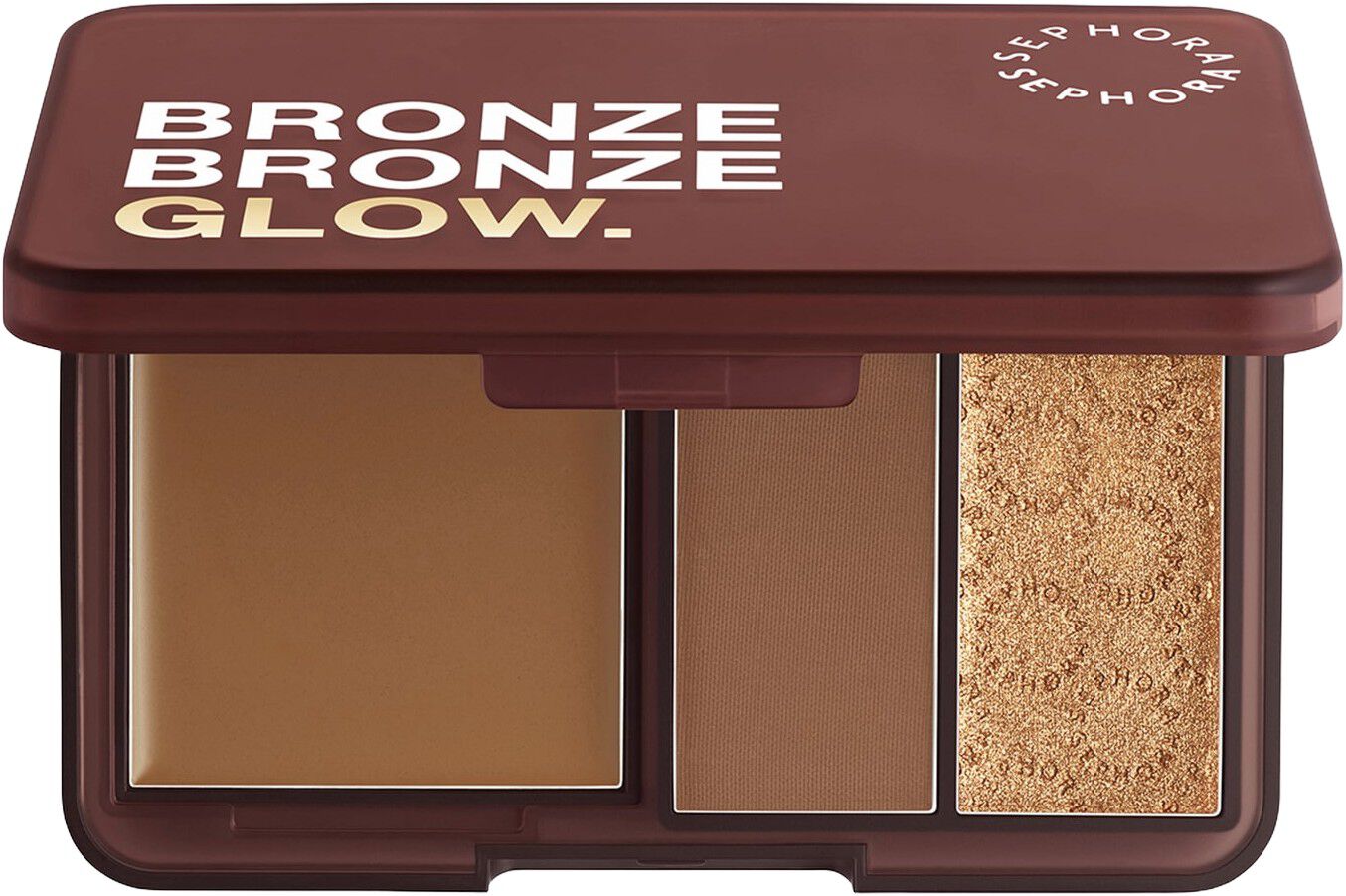 Bronze Bronze Glow Palette - Trio av bronzer och highlighter med flera