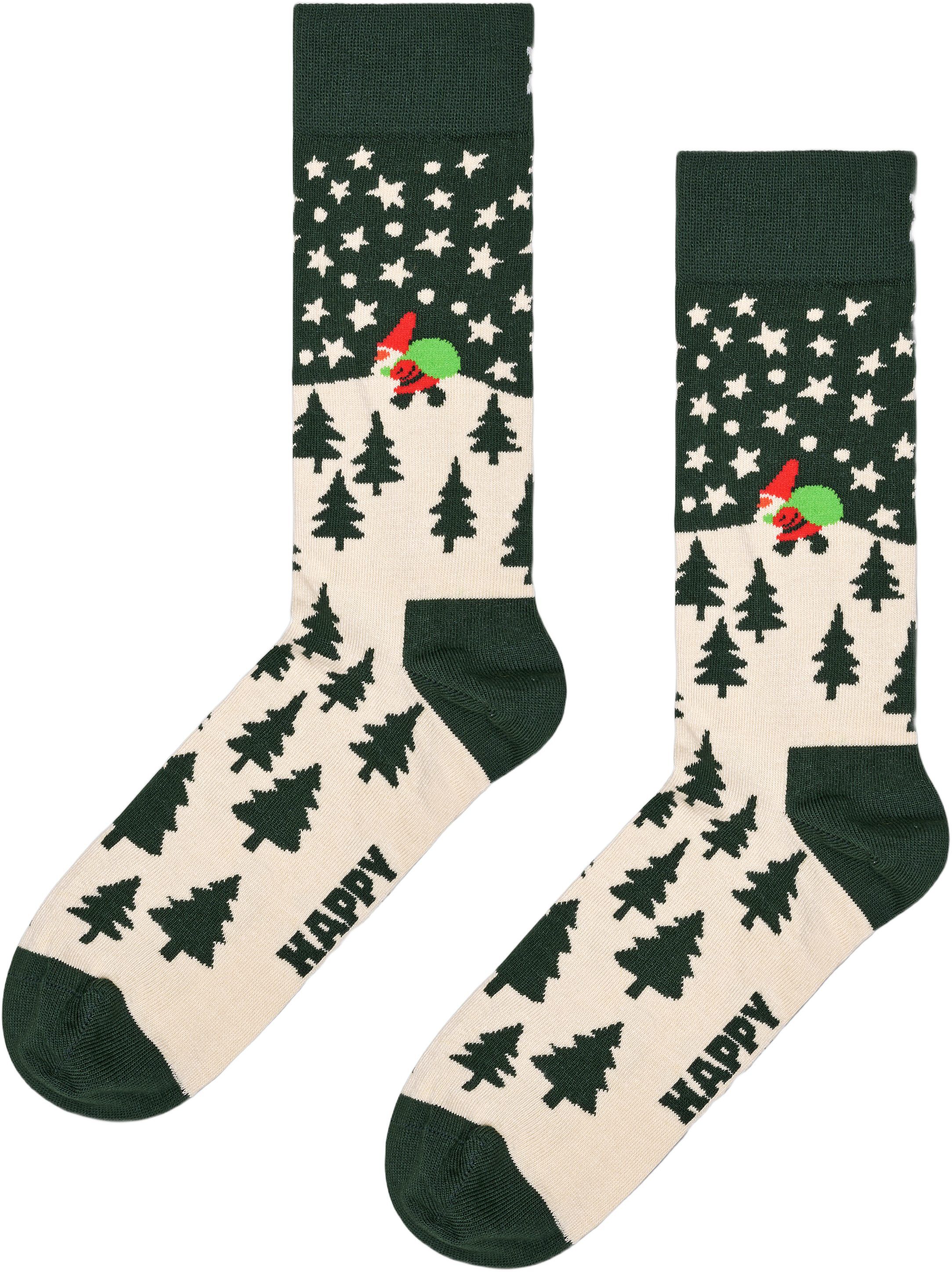 1-Pack Snow Globe Sock Gift Set