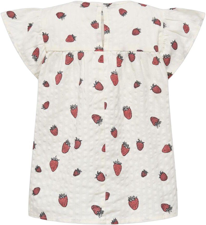 Kmgfina Cerise Ss Top Aop Wvn