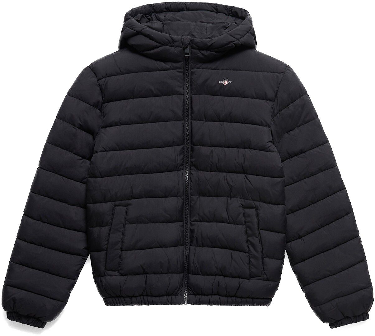 Hooded Puffer Jacket FAUX down fill