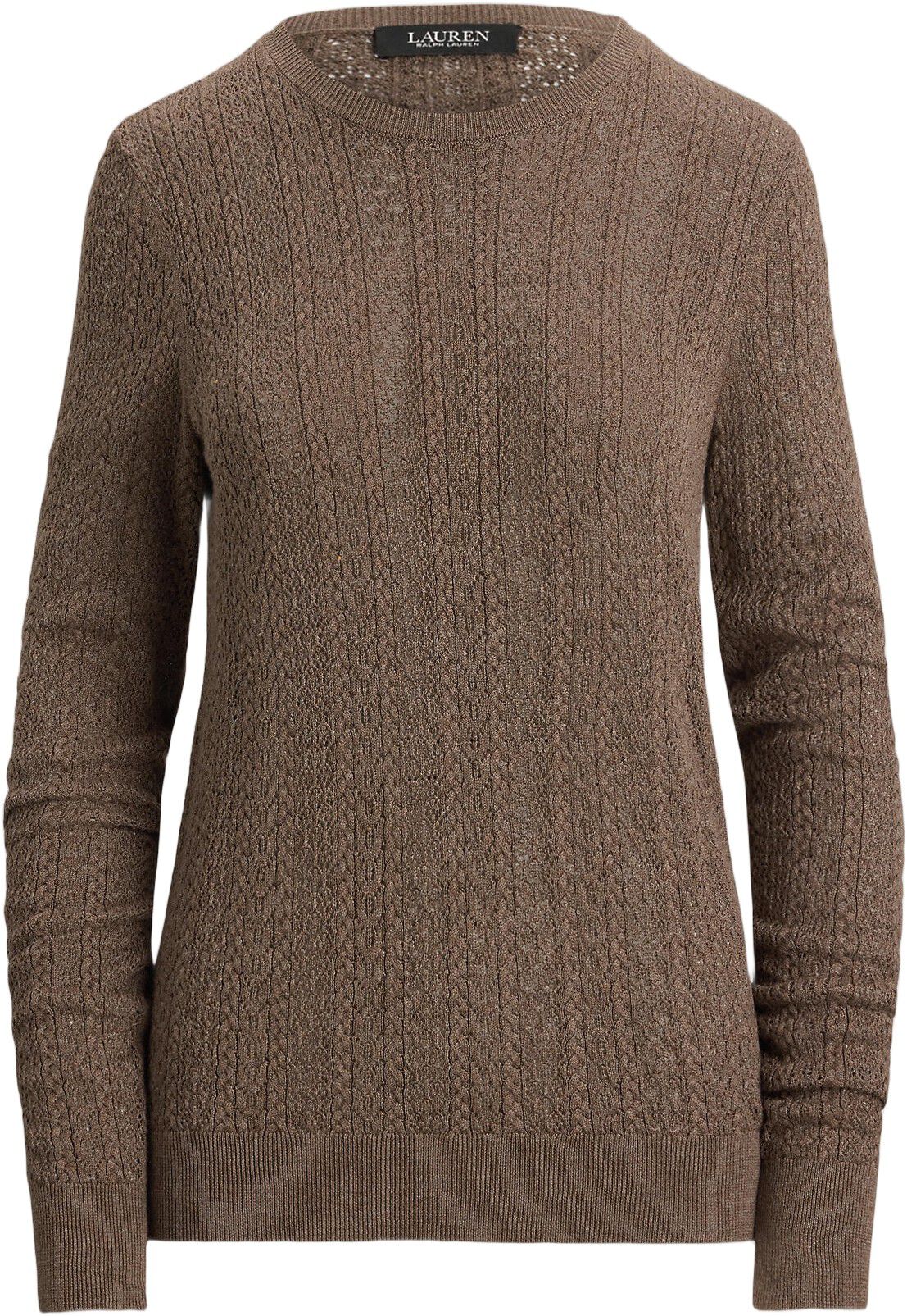 Pointelle-Knit Cotton-Blend Sweater