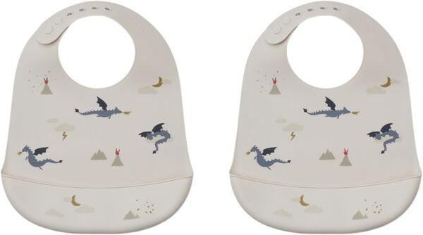 Tilda Silicone Bib 2-Pack