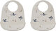 Tilda Silicone Bib 2-Pack