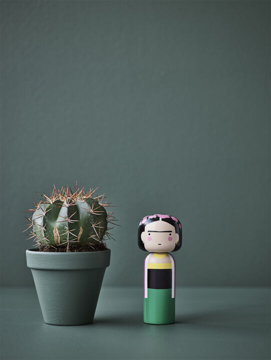 FRIDA håndmalet Kokeshi