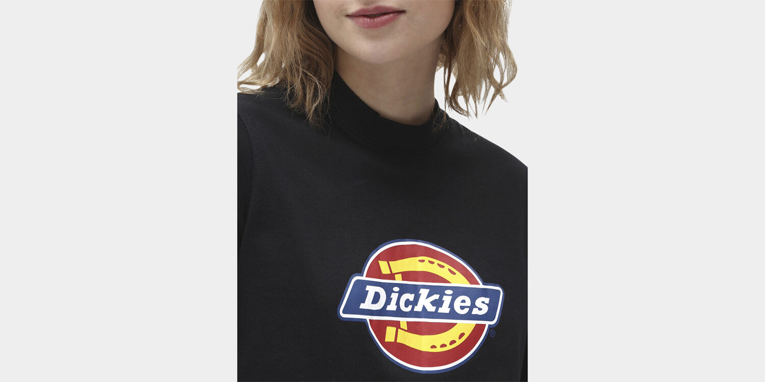 ICON LOGO TEE W BLACK