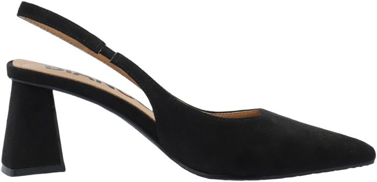 BIAMARALYN Slingback Faux Suede