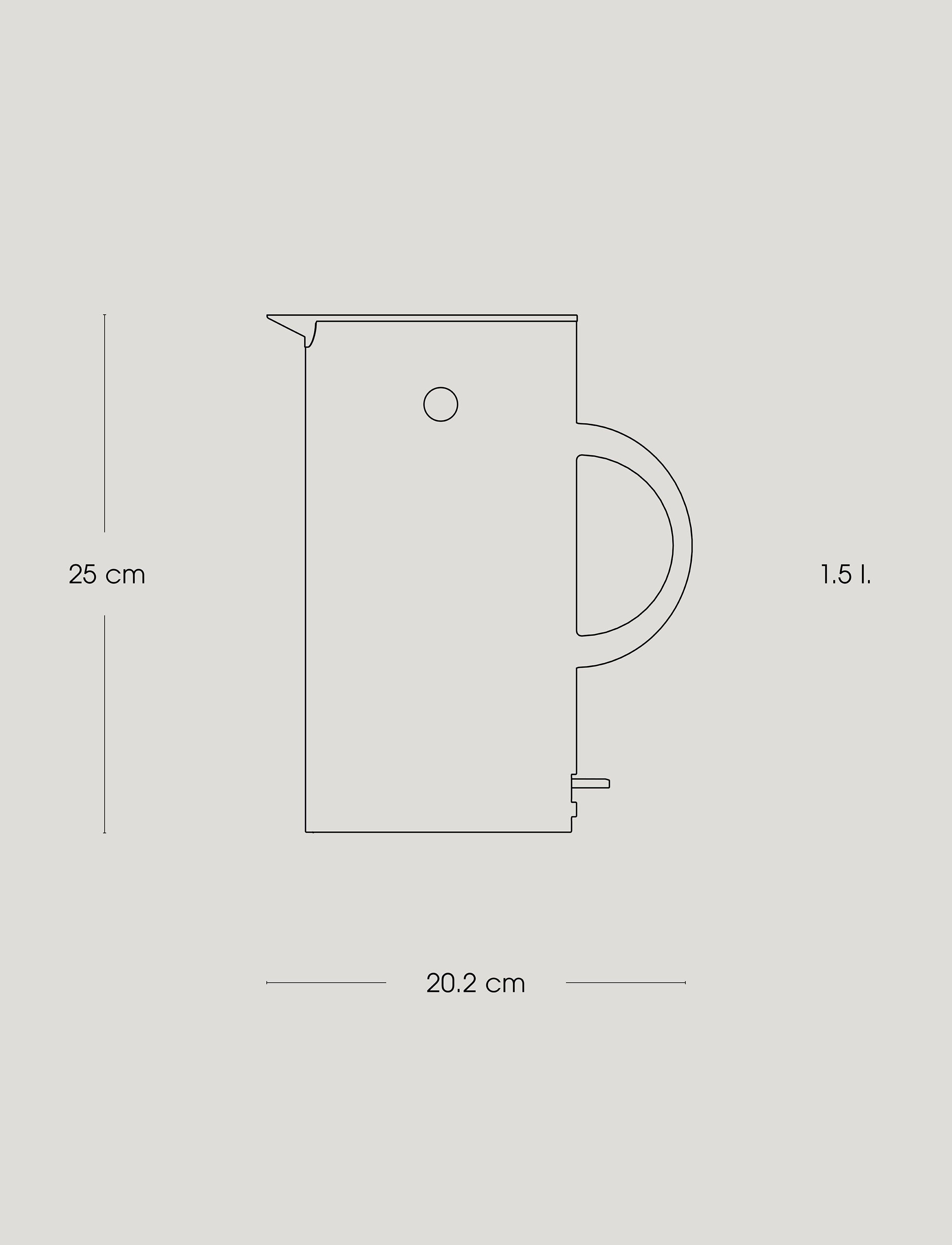 EM77 vattenkokare (EU) 1.5 l. white