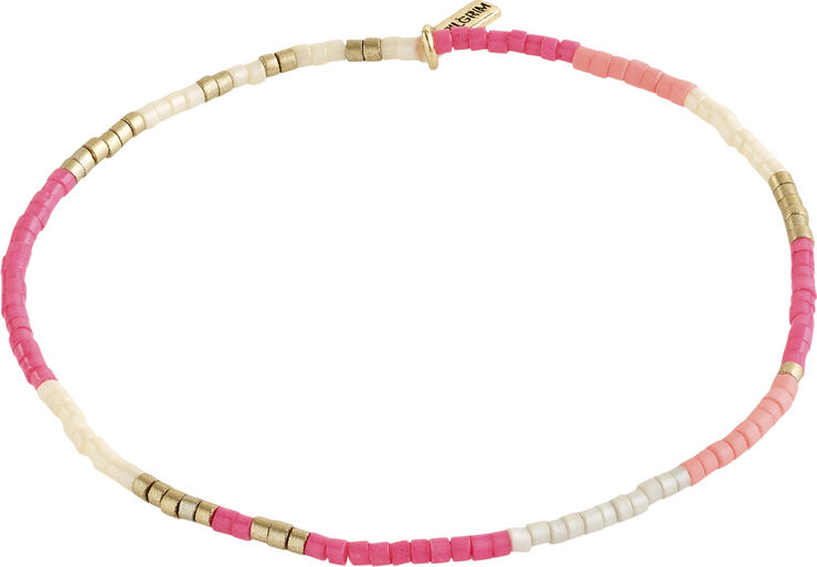 ALISON bracelet pink, gold-plated