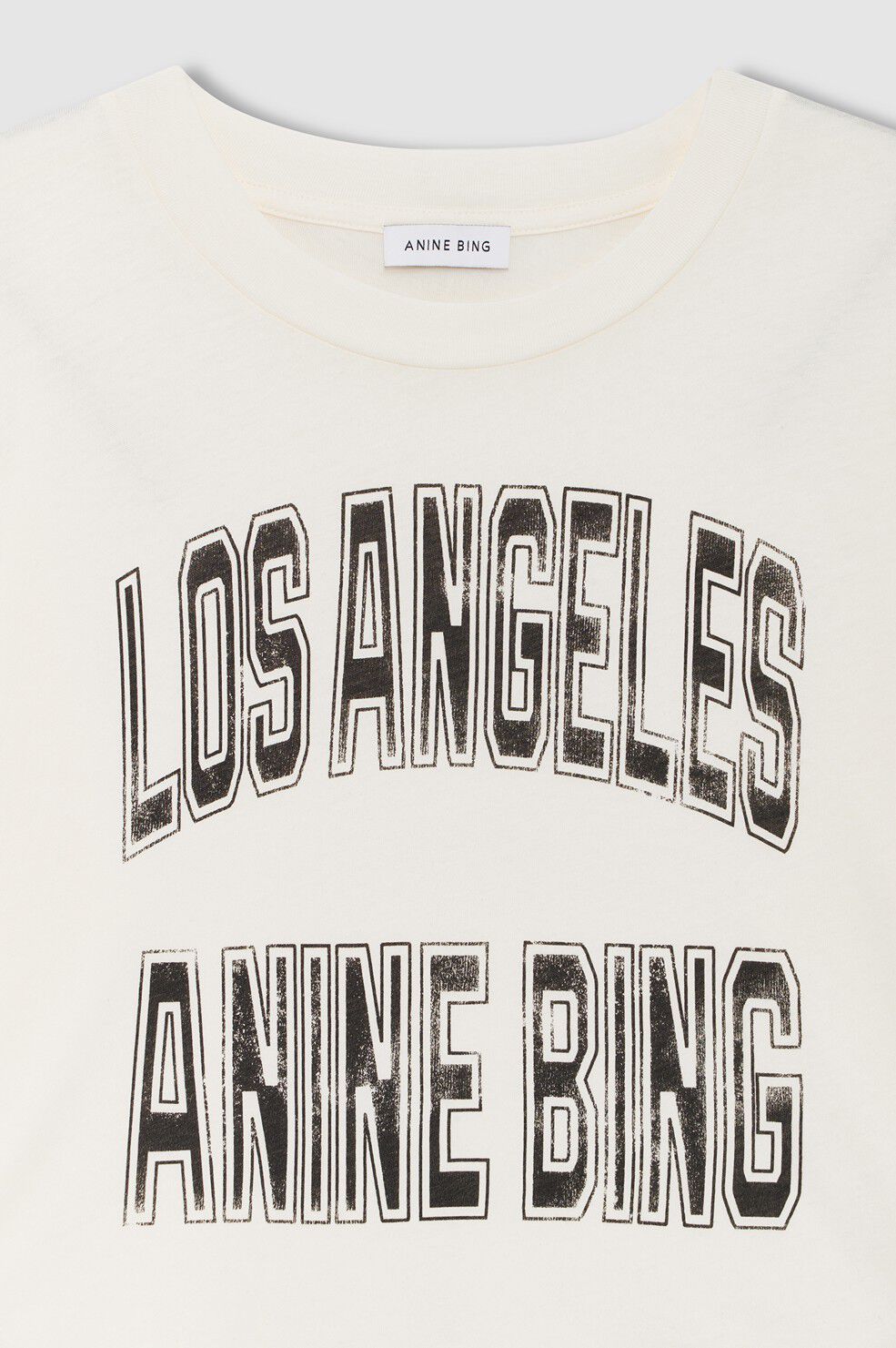 JOHNNY CROPPED TEE - CREAM