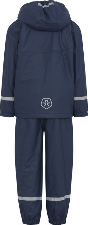 Rain set PU w. fleece lining