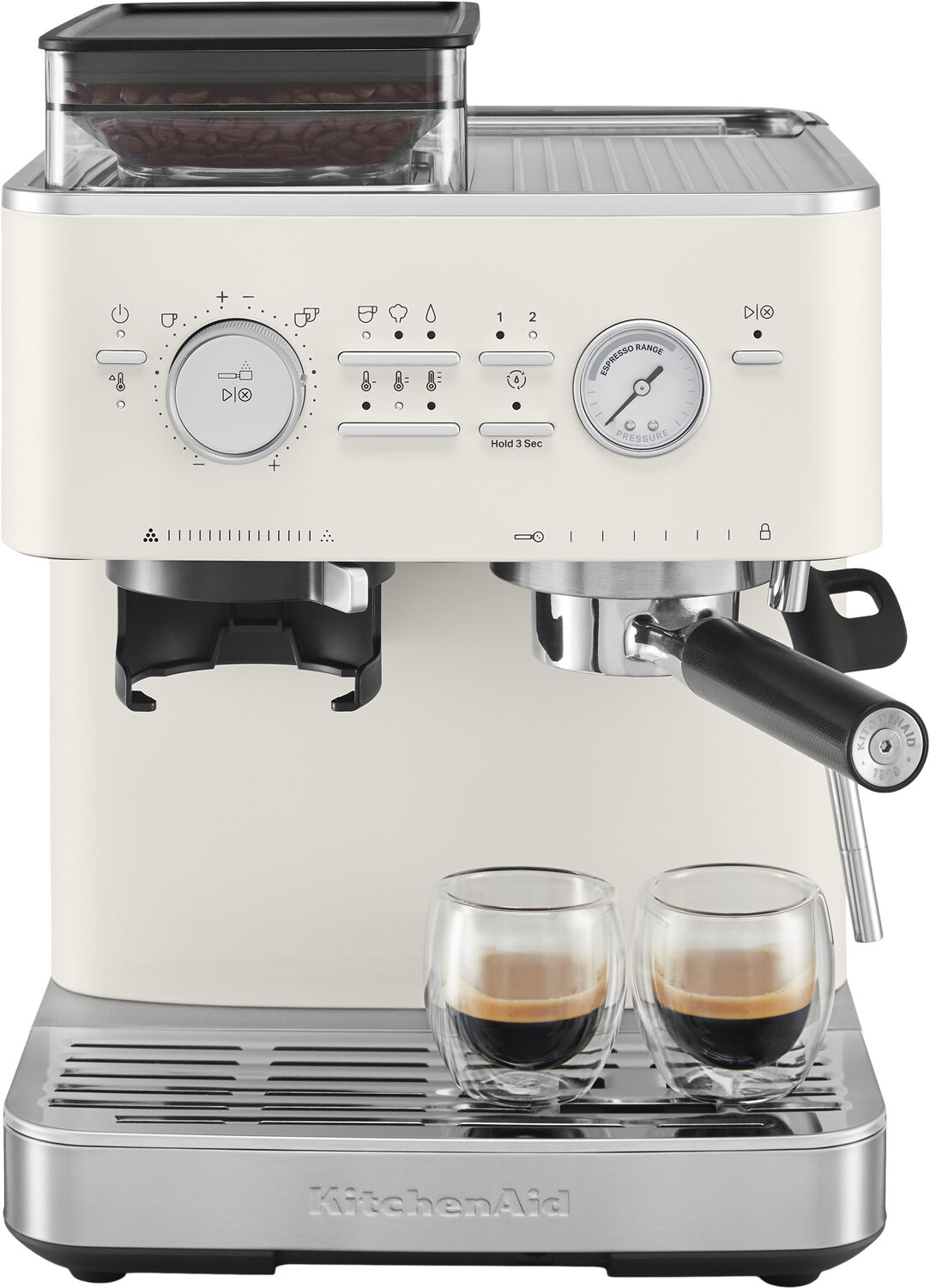 KITCHENAID halvautomatisk espressomaskine-5KES6551EPL