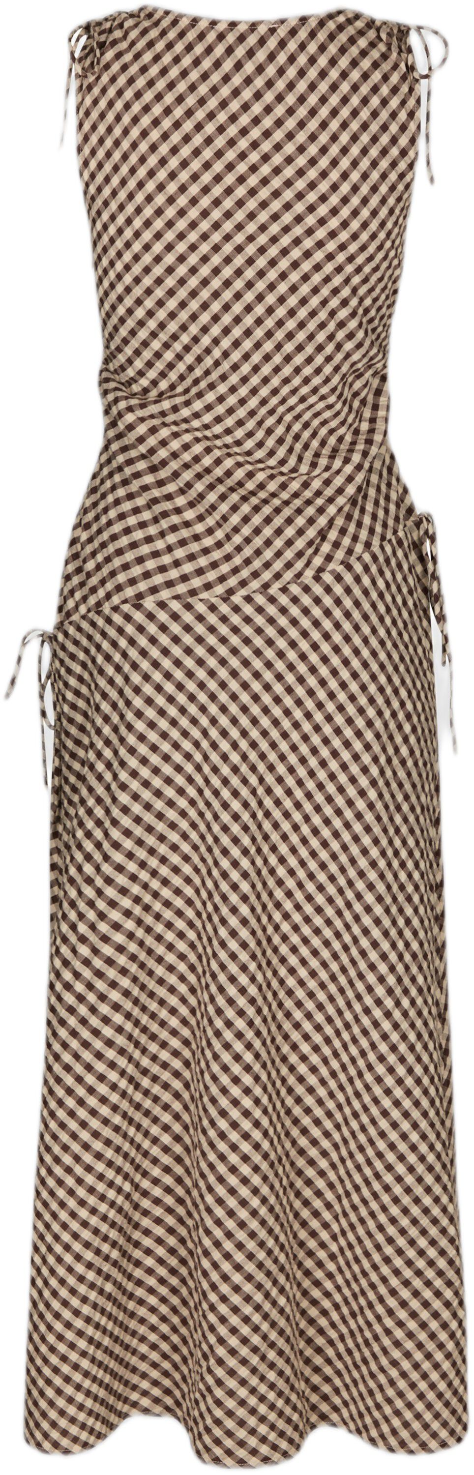 Saxton Check Dress