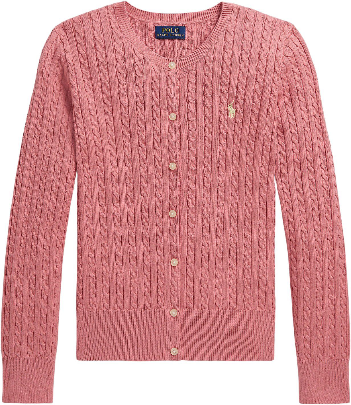 Mini-Cable Cotton Cardigan