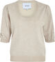 Pam Scoop Neck Knit T-Shirt