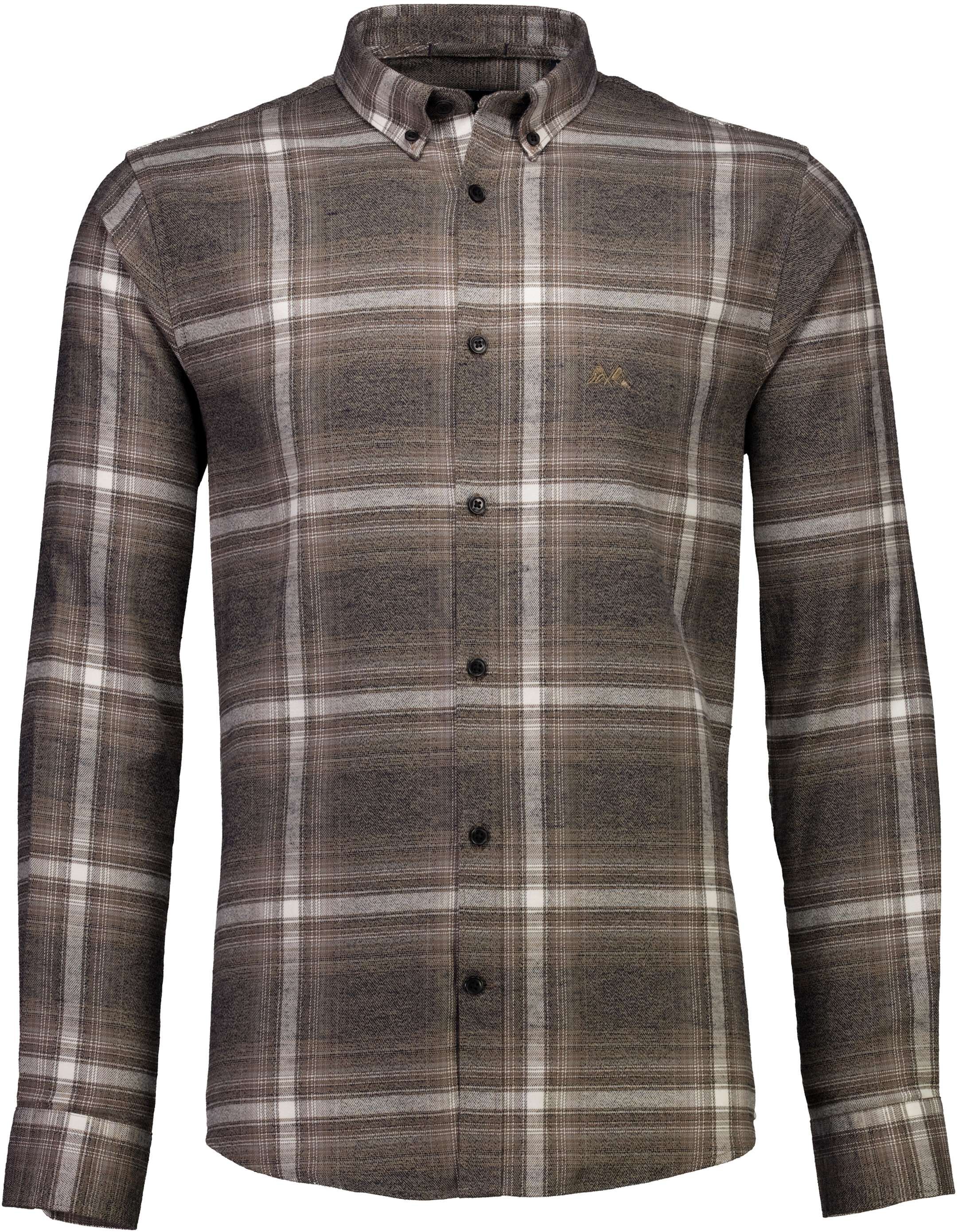 Brushed checked shirt L/S