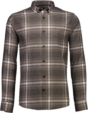 Brushed checked shirt L/S