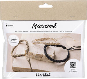Mini DIY Kit Macramé, Armbånd