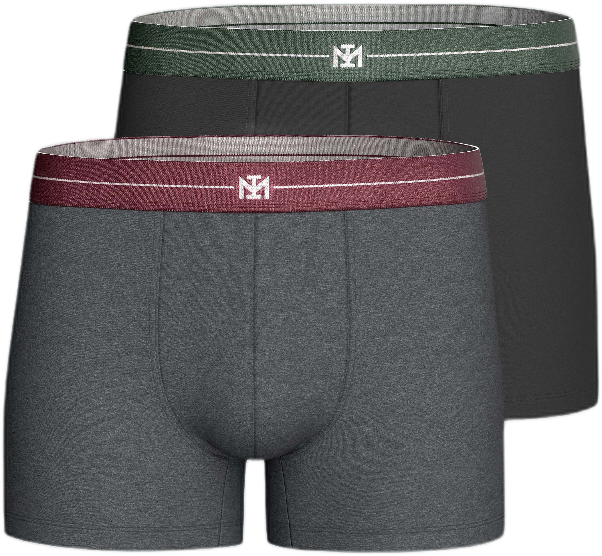 Pack of 2 men's boxers in Cotton