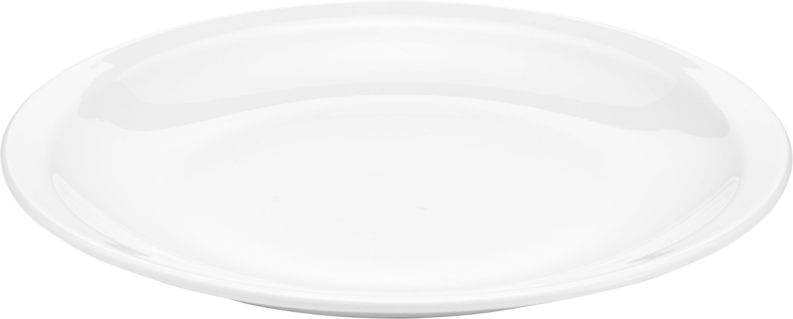 "Tallerken flat Bourges 24 cm Hvit"